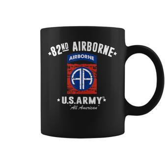 Us Army 82Nd Airborne Division All American Vintage Coffee Mug - Seseable