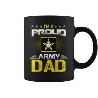 Us Army Proud Us Army Dad Military Veteran Pride Coffee Mug | Mazezy