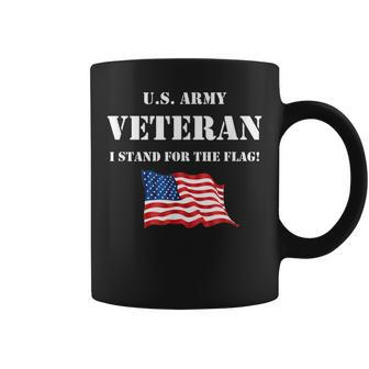 Us Army Veteran I Stand For The Flag Coffee Mug - Seseable