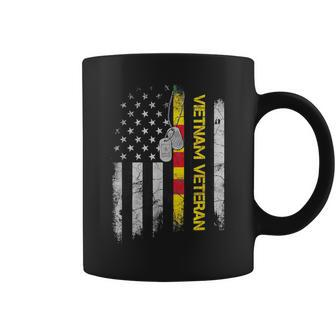 Us Army Vietnam Veteran Usa Flag Veteran Vietnam Army V2 Coffee Mug - Seseable