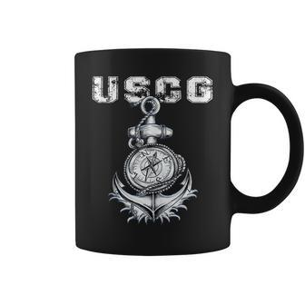 US Coast Guard Original Uscg Vintage Veteran Gift Coffee Mug - Seseable