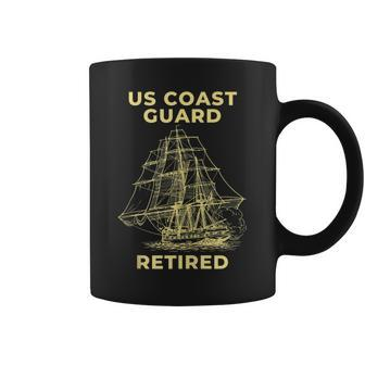 Us Coast Guard Veteran Retired Coffee Mug - Seseable