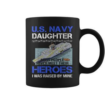 Us Navy Daughter | Us Veteran Day Gift Coffee Mug | Mazezy