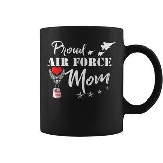 Us Proud Air Force Airman Mom Womens Novelty Gift Coffee Mug | Mazezy