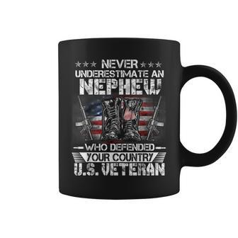 Us Veteran Nephew Veterans Day Us Patriot Patriotic Coffee Mug - Seseable