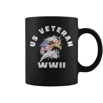 Us Veteran Wwii - Military War Campaign Coffee Mug - Seseable