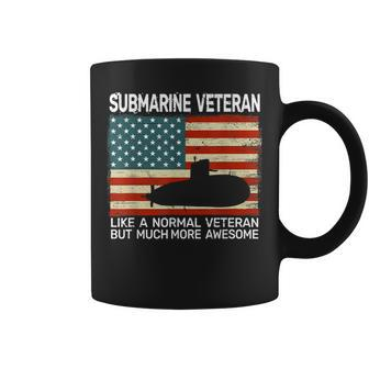 Usa Flag Submarine Veteran For Men And Submarine For Men Coffee Mug - Seseable