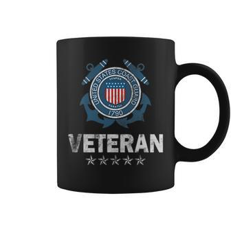 Uscg Military US Coast Guard Veteran Mens Women Coffee Mug - Seseable