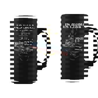 Uss Alabama Bb-60 Battleship Ww2 American Warship Veterans Coffee Mug - Seseable