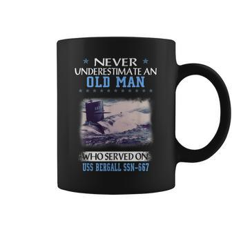 Uss Bergall Ssn-667 Submarine Veterans Day Father Day Gift Coffee Mug - Seseable