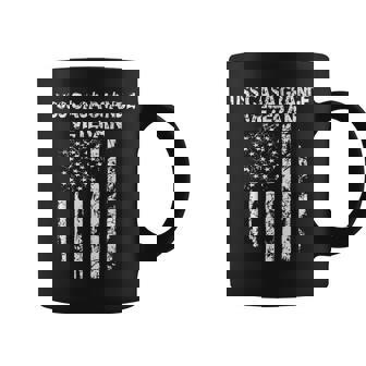 Uss Casa Grande Military Veteran Distressed Usa Flag Coffee Mug - Seseable