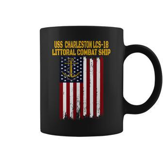Uss Charleston Lcs-18 Littoral Combat Ship Veterans Day Coffee Mug - Seseable