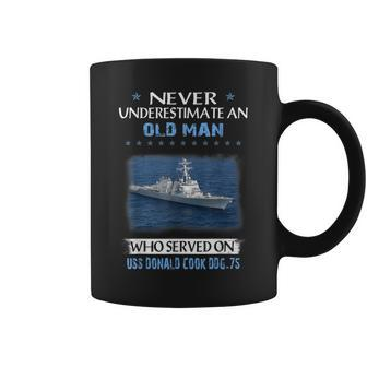 Uss Donald Cook Ddg-75 Destroyer Class Veterans Father Day Coffee Mug - Seseable