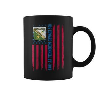 Uss Edward Mcdonnell Ff-1043 Frigate Ship Veteran Christmas Coffee Mug - Seseable