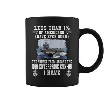 Uss Enterprise Cvn-65 Aircraft Carrier Coffee Mug - Seseable