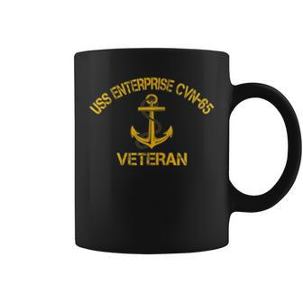 Uss Enterprise Cvn-65 Aircraft Carrier Veteran Veterans Day Coffee Mug - Seseable