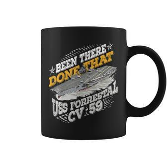 Uss Forrestal Gift For A Us Military Veteran Coffee Mug - Seseable