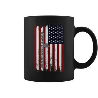 Uss George Washington Cvn-73 Aircraft Carrier Veteran Father Coffee Mug - Seseable