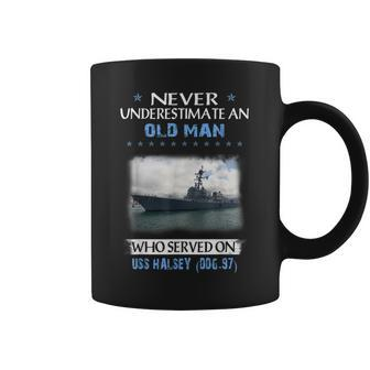 Uss Halsey Ddg-97 Destroyer Class Veterans Day Father Day Coffee Mug - Seseable