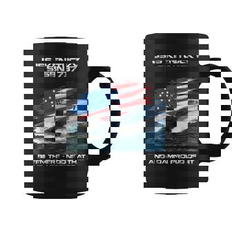 Uss Kentucky Ssbn-737 American Flag Submarine Veteran Xmas Coffee Mug | Seseable UK