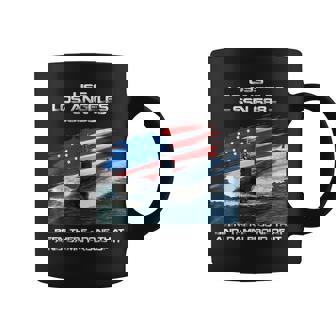 Uss Los Angeles Ssn-688 American Flag Submarine Veteran Xmas Coffee Mug - Seseable