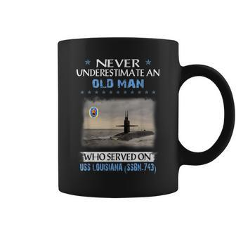Uss Louisiana Ssbn-743 Submarine Veterans Day Father Day Coffee Mug - Seseable