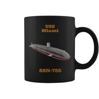 Uss Miami Ssn-755 Navy Sailor Veteran Gift Coffee Mug - Seseable