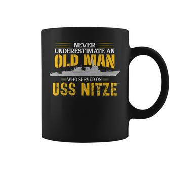 Uss Nitze Ddg-94 Destroyer Coffee Mug - Seseable
