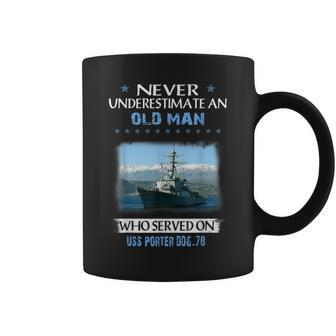 Uss Porter Ddg-78 Destroyer Class Veterans Day Father Day Coffee Mug - Seseable