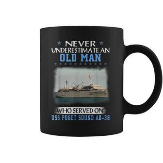 Uss Puget Sound Ad-38 Veterans Day Father Day Coffee Mug - Seseable