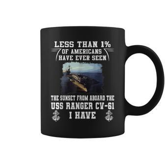 Uss Ranger Cv-61 Aircraft Carrier Coffee Mug - Seseable