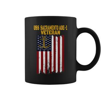 Uss Sacramento Aoe-1 Fast Combat Support Ship Veterans Day Coffee Mug - Seseable
