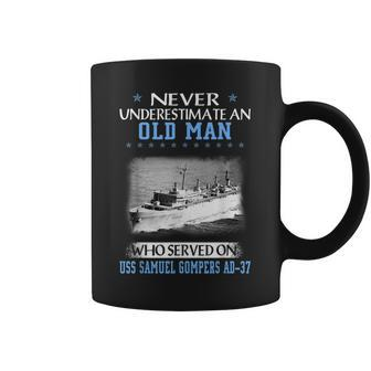 Uss Samuel Gompers Ad-37 Veterans Day Father Day Coffee Mug - Seseable