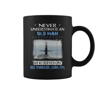 Uss Tennessee Ssbn-734 Submarine Veterans Day Father Day Coffee Mug - Seseable