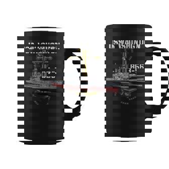 Uss Washington Bb-56 Battleship Ww2 American Warship Veteran Coffee Mug - Seseable
