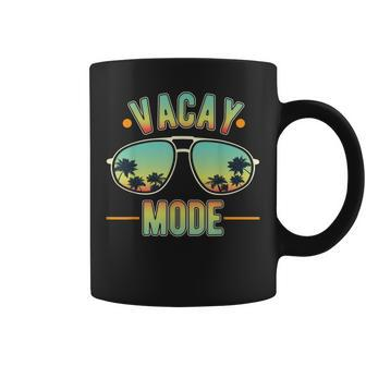 Vacay Mode Cruise Beach Island Summer Vacation Coffee Mug | Mazezy