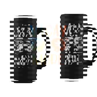 Vacay Mode Retro Vacation Summer Cruise Holiday Vacation Coffee Mug | Mazezy