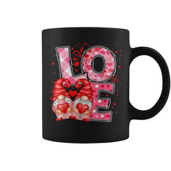 Valentine Gnomes Heart Valentines Day Gnome Love Him Her Coffee Mug - Seseable