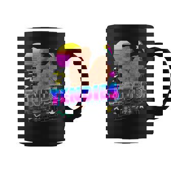 Vaporwave Tendies Chicken Tenders Japanese Kanji Coffee Mug | Mazezy