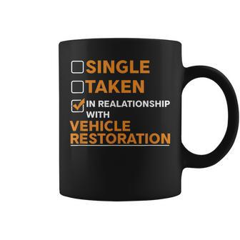 Vehicle Restoration Repair Cars Driver Motor Motocross Gift Coffee Mug | Mazezy
