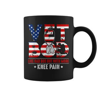 Vet Bod Like Dad Bob But More Pain Veteran Fathers Day Coffee Mug - Thegiftio UK