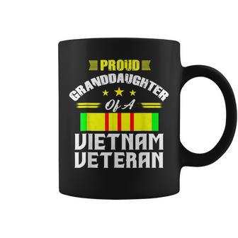 Veteran 365 Proud Granddaughter Of A Vietnam Veteran Coffee Mug - Seseable