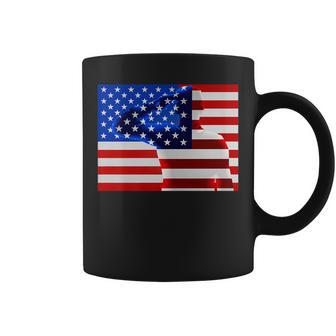 Veteran Salute Usa American Flag America Service Honor Coffee Mug - Seseable