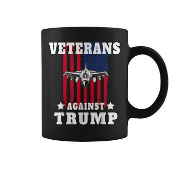 Veterans Against Trump Anti Trump Military Gifts Coffee Mug | Mazezy