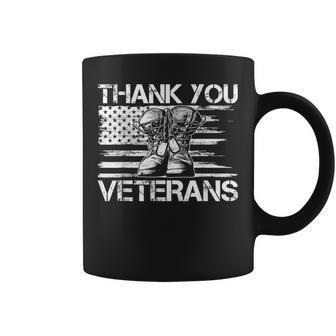 Veterans Day For Dad Grandpa Thank You Veterans Coffee Mug - Seseable