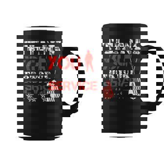 Veterans Day Tees - Thank You For Your Service Coffee Mug | Mazezy