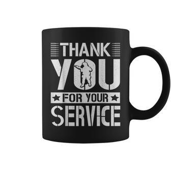 Veterans Day Thank You For Your Service V2 Coffee Mug - Seseable