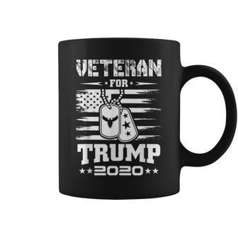 Veterans For Trump 2020 Military Republican Supporters Coffee Mug | Mazezy