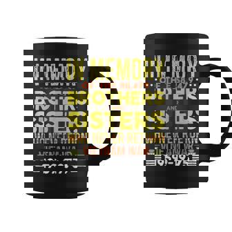 Vietnam Veteran In Memory The War Vietnam T Coffee Mug | Mazezy