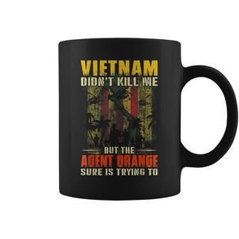Vietnam War Orange Agent Military Victims Retired Soldiers Coffee Mug - Seseable